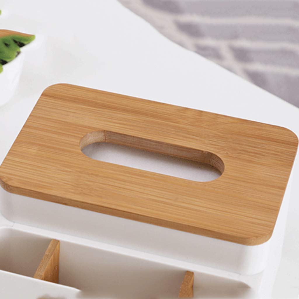 Titular Multifuncional Caja De Pañuelos Rectangular Tejido, Una Sala De Estar, Cocina, Armario Ropero Y Decoración For El Hogar