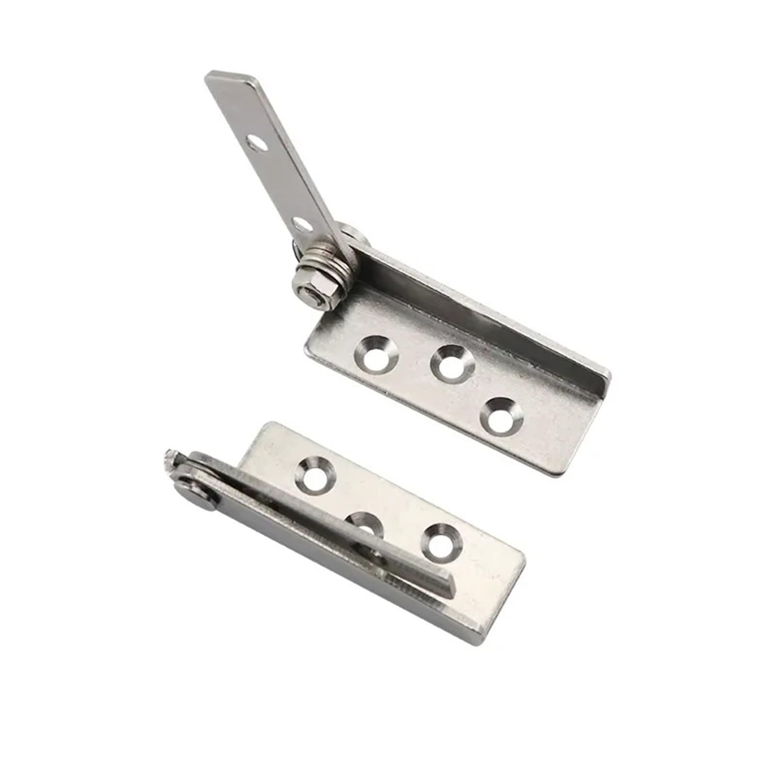 Rwgbsfjq 0.5N.m(5Kgf.cm)-L Stainless Steel Adjustable Torque Damping Hinge Equipped With Free Stop Function And Pivot 5Pcs(0.5N.m(5Kgf.cm)-L)