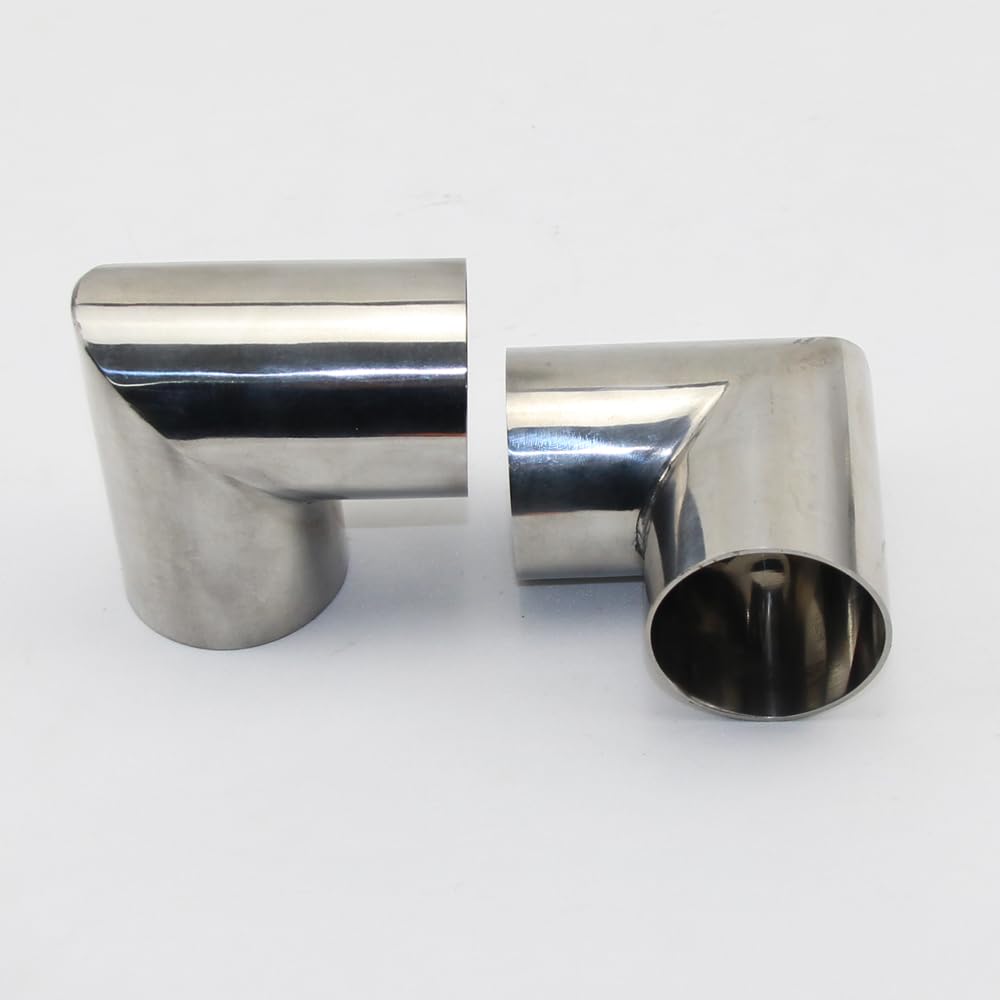 1 PZ 304 Acciaio Inox 32mm 90 Gradi Angolo Gomito Raccordi Saldati Giunto A Gomito Idraulico Raccordi