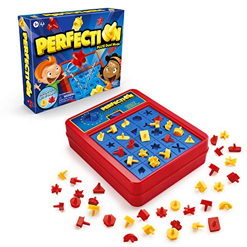 Perfection Game Plus 2-Player Duel Mode Popping Shapes and Pieces Ages 5 and Up (Amazon Exclusive) - Image 4
