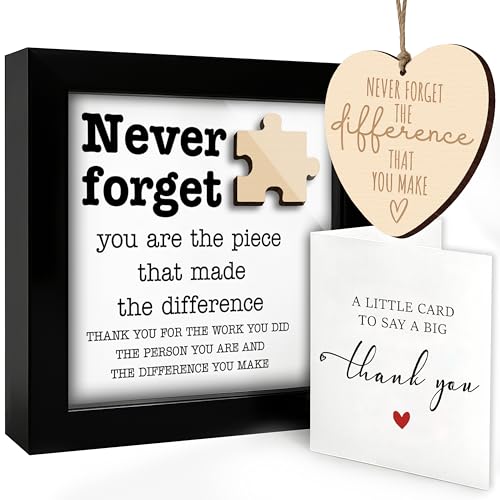 Thank You Appreciation Gift for Teacher Boss Leader Coworker, Never