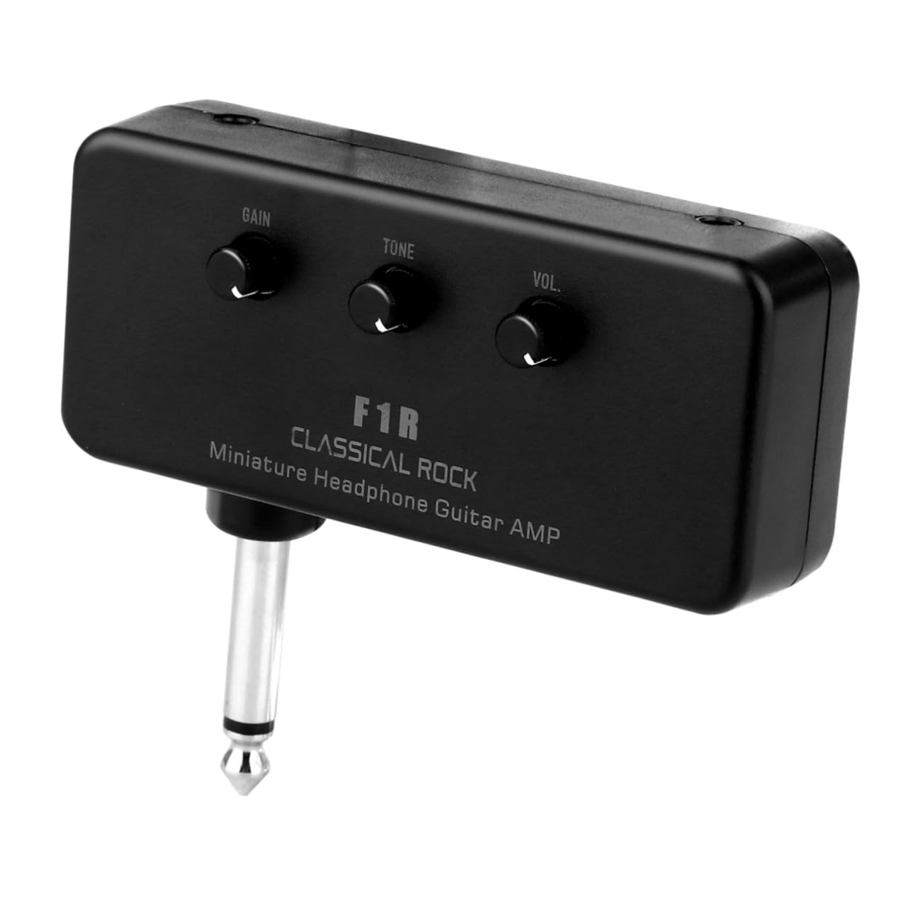 ibasenice 2sätze Miniatur Gitarrenverstärker Tragbarer Bass-Gitarren Kopfhörer Für Gitarre Ukulele Bass Universelles Design Leicht Und Platzsparend Für Anfänger Und Unterwegs