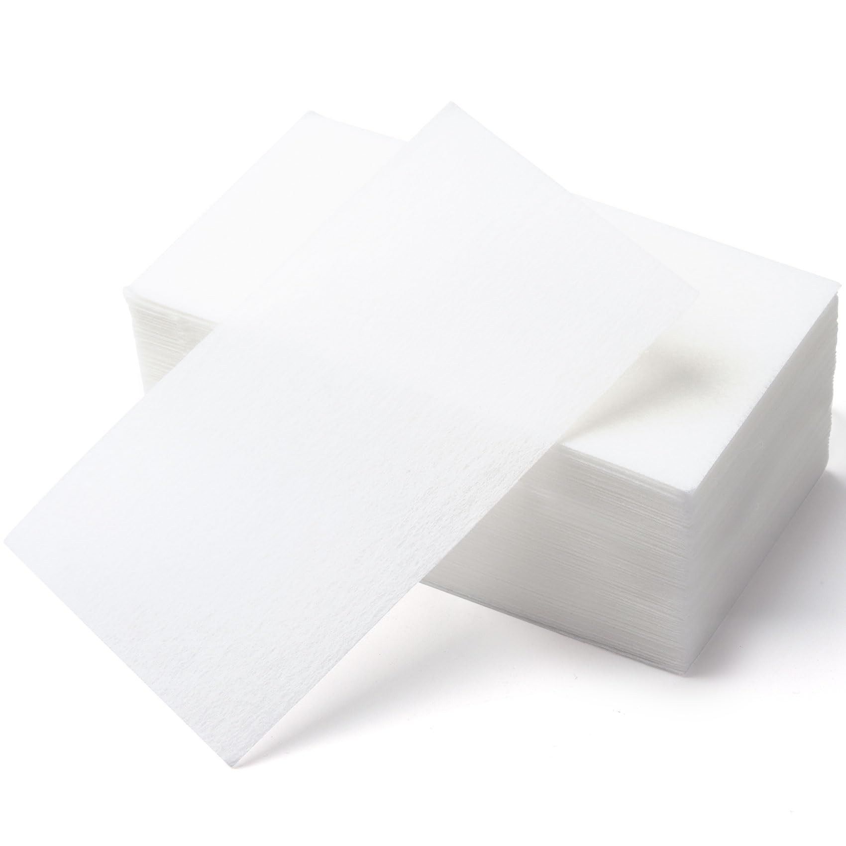BEIQIYA 100pcs Perm Paper for Hair, Breathable End Papers for Hair Perm, Disposable Heat-Resistant Professional Hair Salon Home Hair Curling Papers for Thin Thick Short Long Hair- White