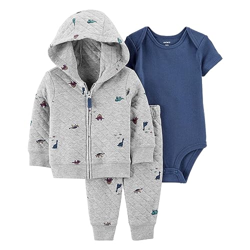 Image of Carter's Baby Boys 3 Piece Little Jacket Set (Polar Bear)
