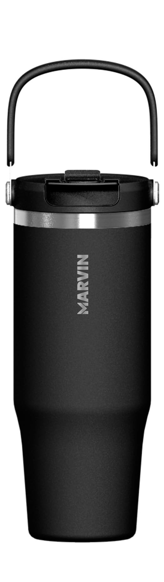 MARVIN THE ICED – 1000 ML– Termo Acero Inoxidable Reutilizable – Botella Térmica Premium para Frío y Calor – Estilo Elegante para Deporte, Trabajo y Urbano (Soul)