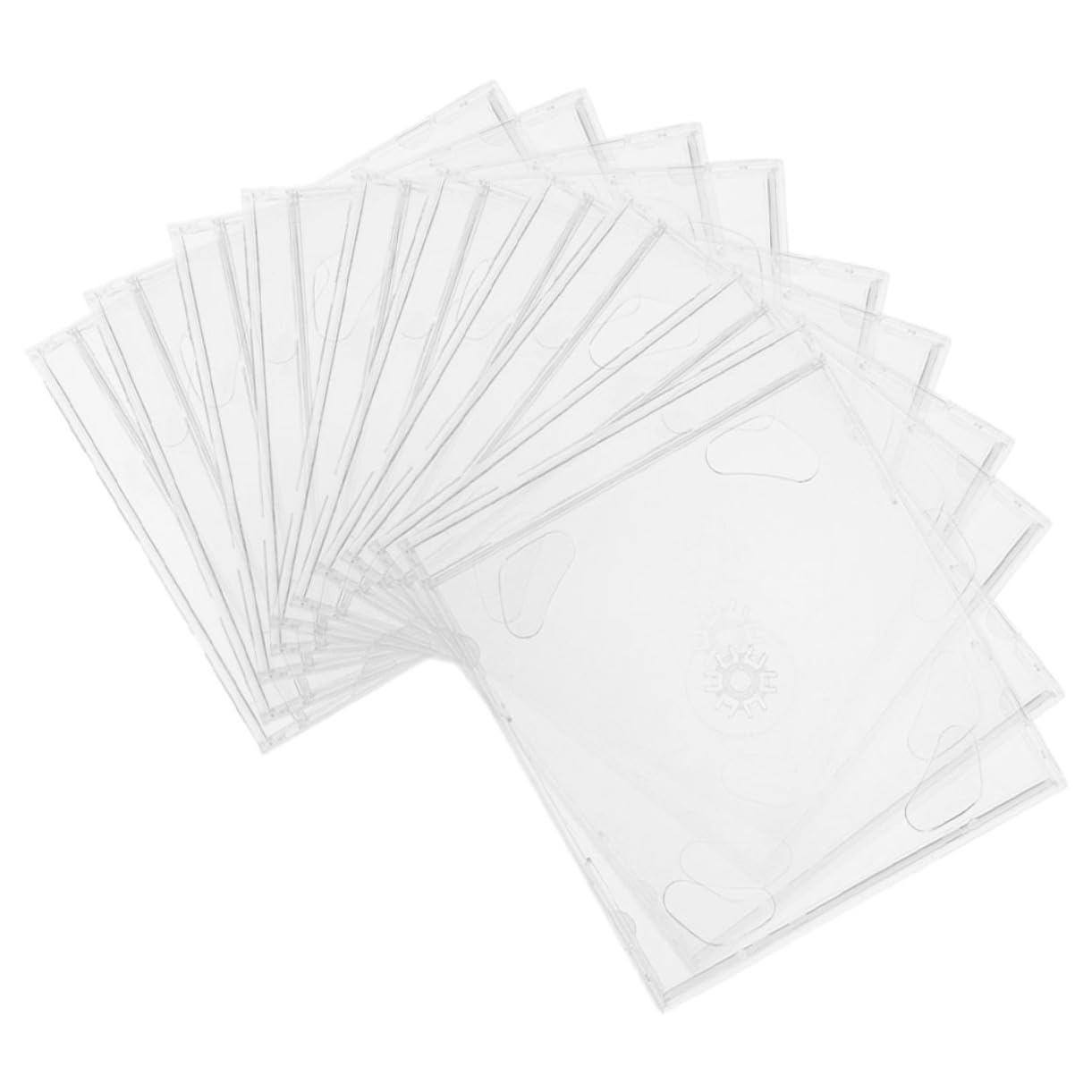 CIYODO 10pcs CD Case Portable Storage Organizers for and Dvds for Protection and Organization for Travel and Quick Access