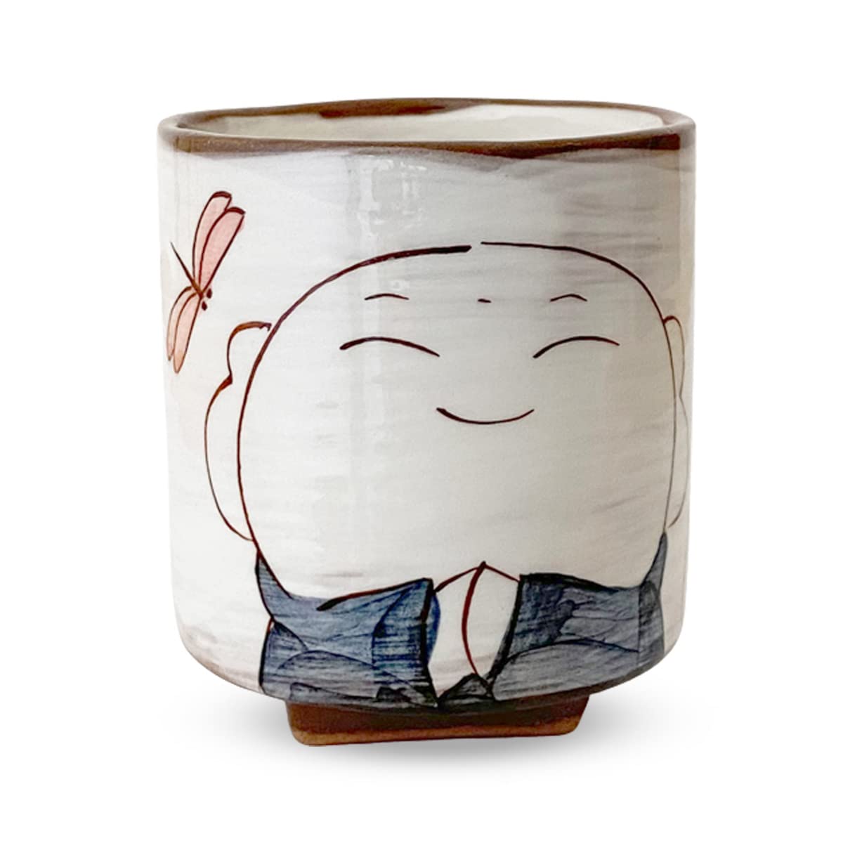 J-kitchens Workshop Sho~ Hometown Kakadai Teacup Blue Hasami Ware Made in Japan