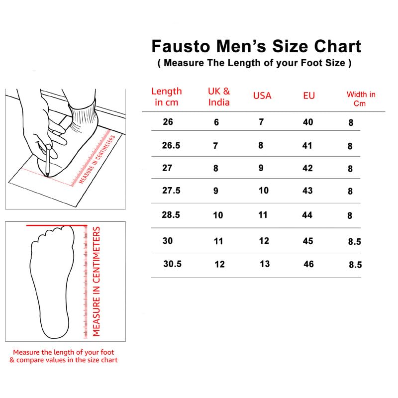 Image of FAUSTO Basics Men's Formal Office Lace Up Shoes