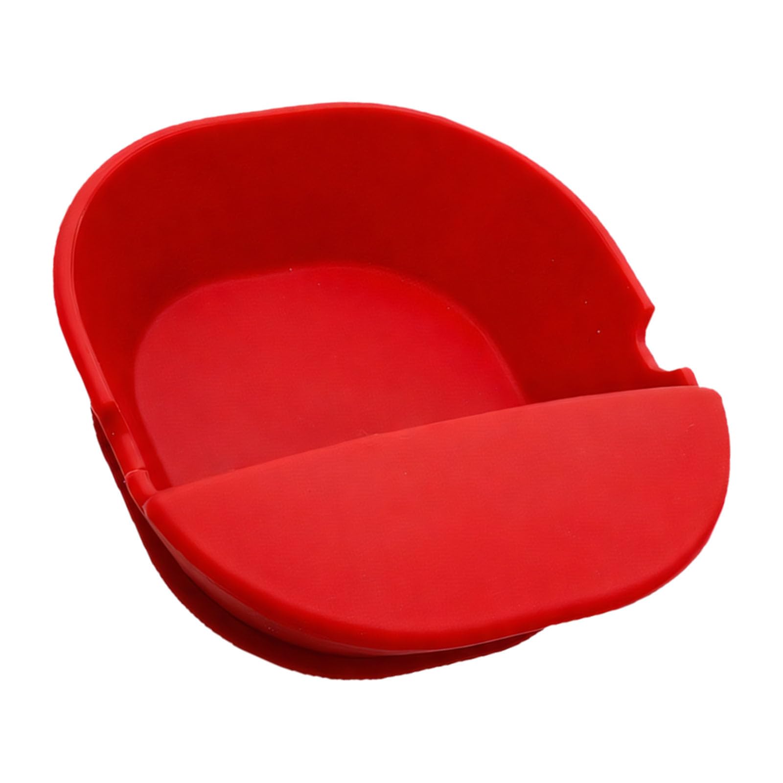 SHINLHUA Practical Silicone Spoon Rest with Nonslip Suction Cup Countertops Multipurpose Kitchen Cooking Tool Organizers Silicone Suction Spoon Rest