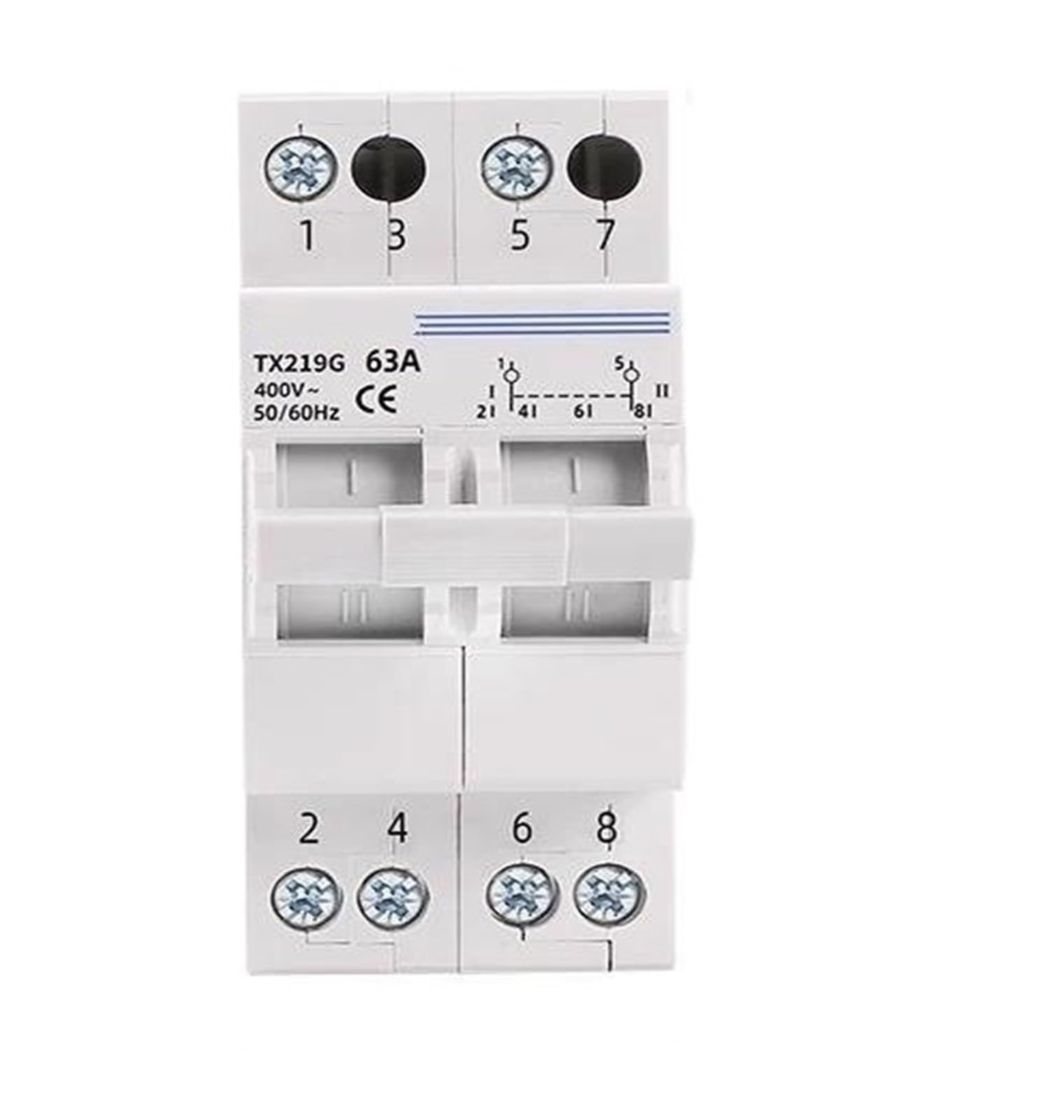 Interruttore differenziale 230V 2P MCB 30mA Protezione da sovraccarico, cortocircuito, dispersione di corrente Protezione RCBO RCCB RCD 16A 32A 63A(40A)