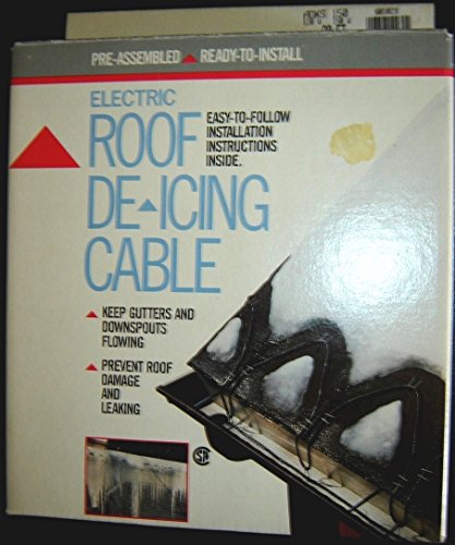 Amazon.com : Easy Heat ADKS-150 30' Roof Cable, 30-Foot : De Icers : Patio,  Lawn u0026 Garden