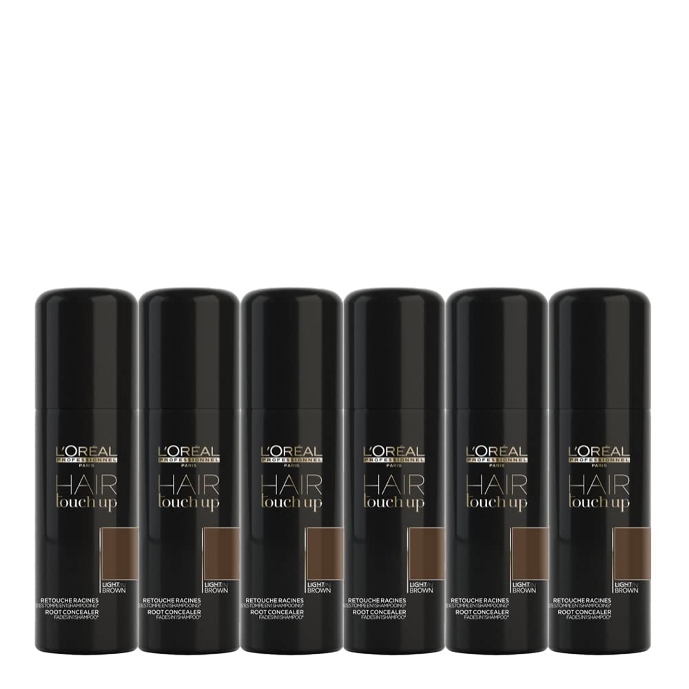 L'Oreal Hair Touch Up Light brown 75ml X 6