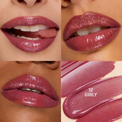 Image of Colors Queen Lip Luminizer Gloss | Non-Sticky & High Shine Glossy Finish | Gives Fuller Lip Effect & Extra Hydration | Long Lasting Lip Gloss for Women Enriched with Shea Butter (Girly, 9ml)