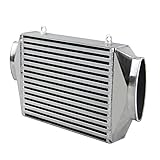 ALLOYWORKS Top Mount Intercooler for 2002 2003 2004 2005 2006 Mini Cooper S R53 Supercharger 1.6L