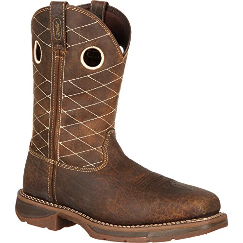Durango Men's Workin' Rebel Western Boot Composite Toe Chocolate 10.5 D(M) US