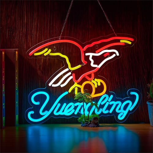 Eagle Neon Sign for Wall Decor,Yuenglin Beer Dimmable...