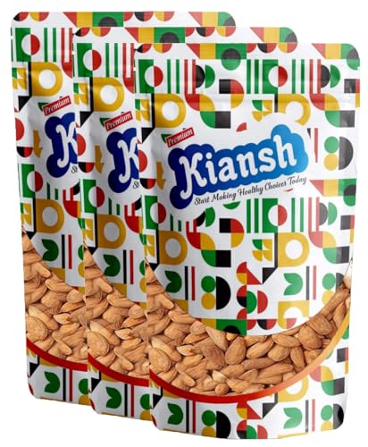 Image of Kiansh Almonds /Badam (Gurbandi Almonds 600g)