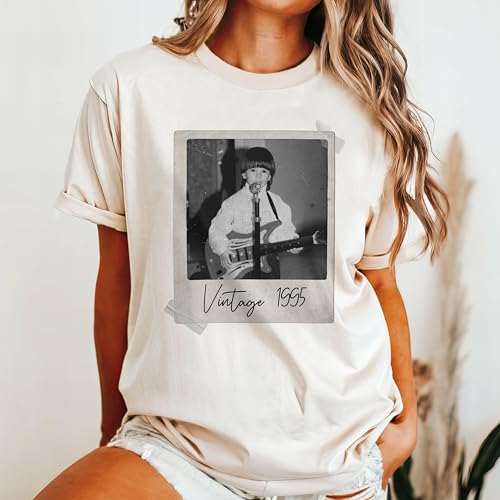 NAZENTI Custom Bootleg Shirt, Personalized Rap Tee Vintage Style, Custom Photo Graphic T-Shirt, Girlfriend Gift for Boyfriend3