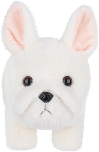 Miniatura 3 de Apricot Lamb Juguetes de peluche color crema encantador bulldog francés cachorro cachorro animal de peluche suave perfecto para niños 8.3 pulgadas