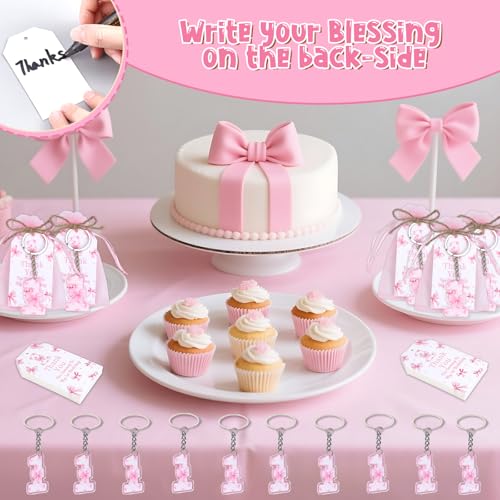Image of Party Favors Theme Baby-Shower Keychain Set