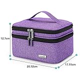 Luxja Caja para Aceite Esencial Organizador para Aceite Perfumado...