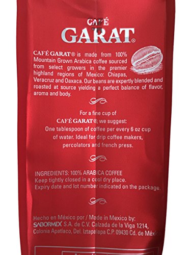 Cafe Garat Gourmet Coffee Grano Entero 454 Grams miniatura 3