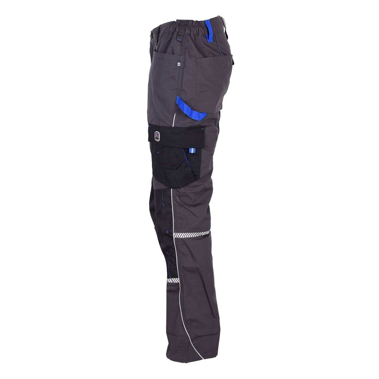 Westfalia Bundhose für Beruf und Hobby, Farbe grau-royal, Gr. 52