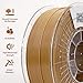 YXPOLYER ABS Filament Marble Series 3D Printing Filament 1.75mm 1kg, Brown Beige Textured Tan 3D Printer Filament High-Heat, High-Strength & Moisture-Resistant, with Upgrade AMS-Compatible Spool