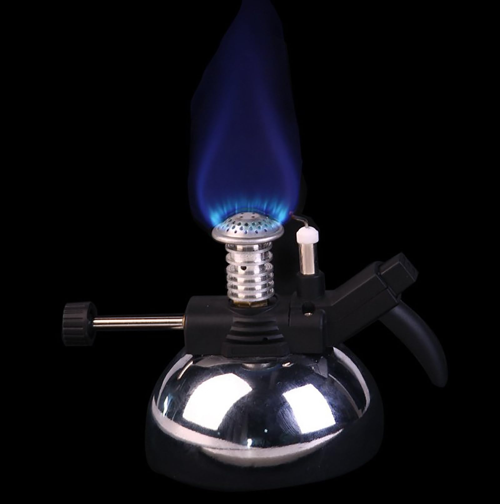 Mechero Bunsen de Laboratorio, Mini Estufa de Gas para Exteriores, Temperatura: 1300 °C, para Calentar/soldar, Equipo de Laboratorio Dental, Herramientas de Cocina al Aire Libre