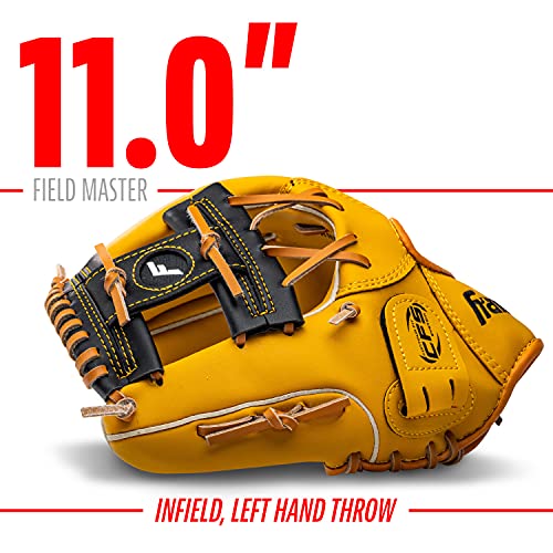 image for Franklin Sports Baseball and Softball Glove - Field Master - Baseball 