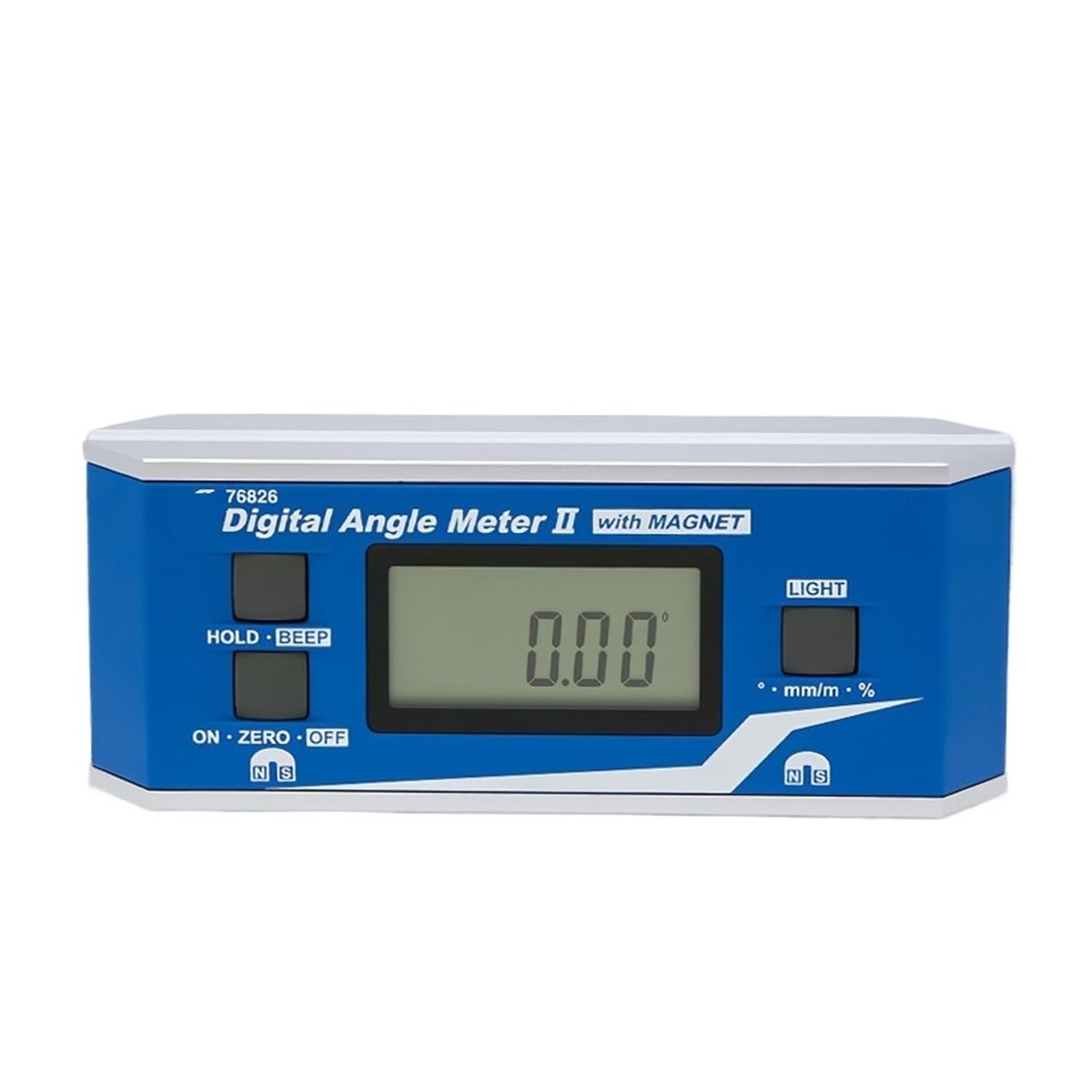 Evpeoetcpc 76826 With Magnetic 76447 Digital Level Angle Gauge, 76825 Digital Lcd Angle Protractor 76826 Inclinometer Measuring Tools(76826 With Magnetic)