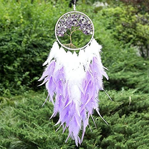 Amazon.com: Pretty Jolly Fairy Purple Tree of Life Dream Catcher