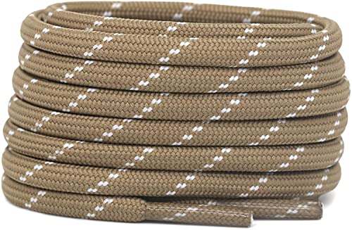 Image of (2 Pair Shoelaces for Hiking Shoes, Outdoor Walking Sneakers, Outdoor Hiking, Climbing, Basketball, Work Boot, Running, Sport Shoes