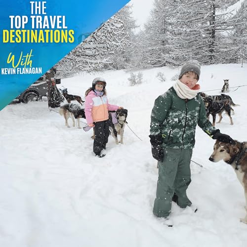 A Husky Sleigh ride in the snow! - Kev's Travel Stories