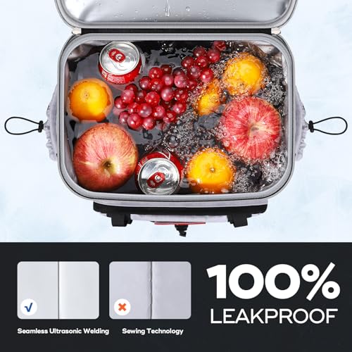 Image of Maelstrom 35 /50 Can Insulated Backpack Cooler, Leakproof Soft Lunch Ice Bag | Keeps Food Cold For 16h, Peva Liner, Durable Nylon, Ergonomic Padding. Perfect For Men, Women, Camping, Beach, Hiking, Travel
