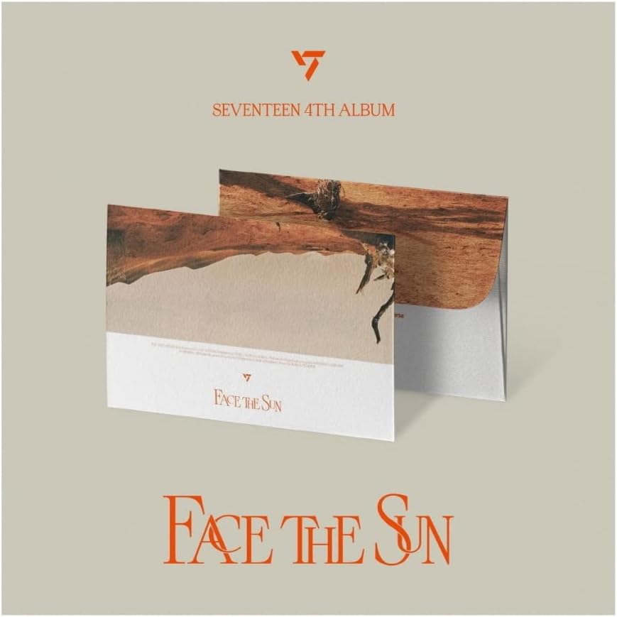 SEVENTEEN - Face the Sun [Weverse Albums ver.] QR Card+Extra Photocards Set (Random ver.), 120 x 80 mm, (PLD0158)