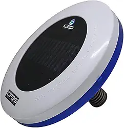 IONDROP IDP30 cor branco com led Ionizador Solar para Piscina, Tratamento de Água, 240x150mm, Para 21-40 Mil Litros, Redução de 90% de Cloro, Fabricação Nacional