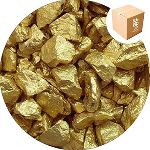 Specialist Aggregates ® - 1.7kg Aspen - Gold - Decorative Gravel/Stones | Weddings | Events | Memorials | Photography | Home | Garden | Vases | Art | Craft | Christmas | UK Manufacturer Cover