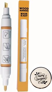 DGAGA Wood Burning Pen,Wood Burning Pen for Heat Gun,Heat Activated Pen for Craft,Pen for Wood Burning,Wood Burner Pen for Stencils,Etching Marker,Wood Working Tools and Accessories on Wood,Canvas