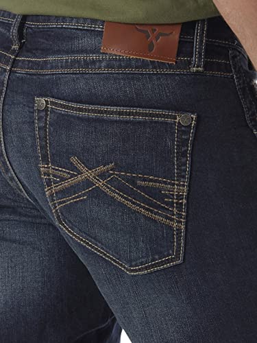 Wrangler 44MWXDN-472-36X32 Mens 20X Slim Fit Straight Leg Jeans thumb #3