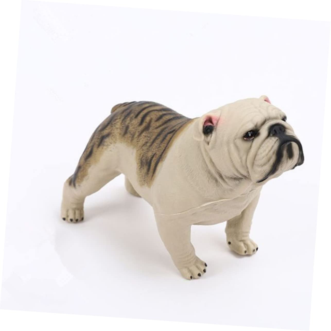 Alipis Figurine Shar Pei Miniature Jouet pour Décoration Intérieure Modèle de Chien Éducatif