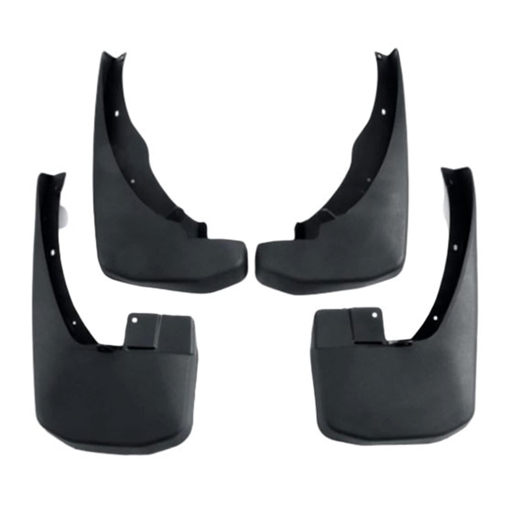 Set Auto Paraspruzzi per 2005-2016 N-issan Navara, Anteriore Posteriore Parafanghi Parafango Gomma Mud Flap Guardie Splash Auto Accessorio Protettivo Con Viti Di Montaggio 4 Pezzi Kit