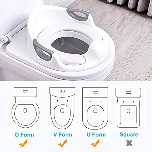 Wimaha Wc-bril voor kinderen, baby potty training, toilettrainer, toiletbril voor jongens en meisjes, geavanceerde serie… - Afbeelding 7