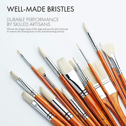 Artify Art Supplies B-31 Artify Oil Paint Brushes Set thumb #1