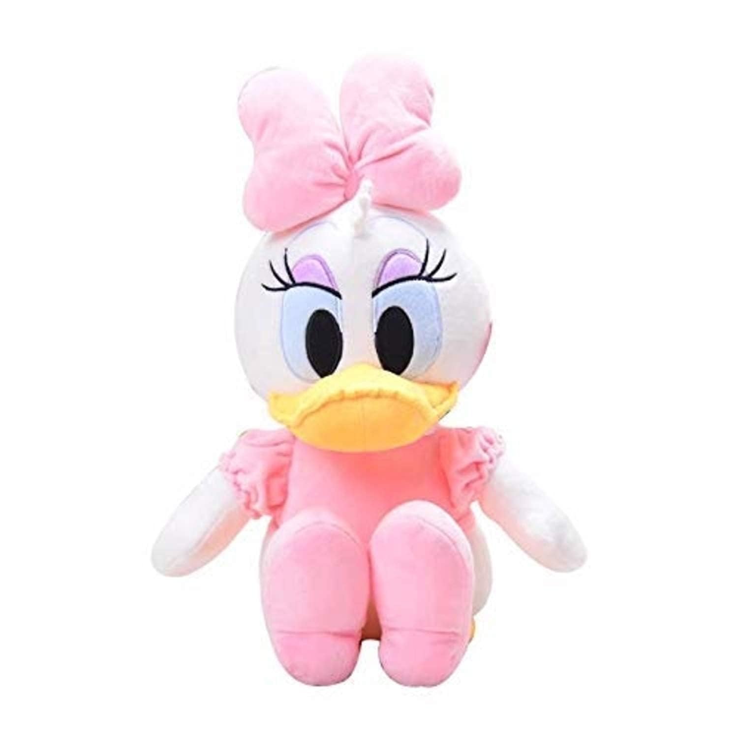 Soft Lovable Donald and Daisy Duck Soft Toys Animal Plush Safe for Kids Toy for Girls and Boys Playing Home Room Decoration Decorative - 30 cm Pink-image-2