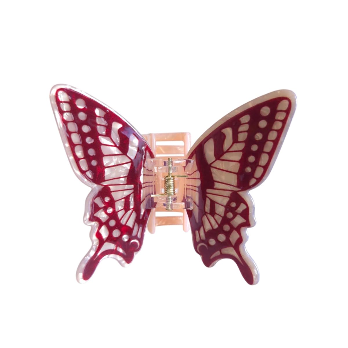 Butterfly Hair Clips,Acrylic Claw Clips,Cute Butterfly Hair Clips for Women,Blue