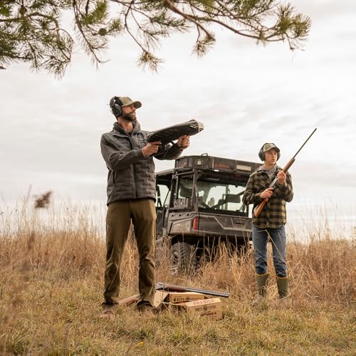 Image of Caldwell Claymore Pull-pup with Handheld Design, Dual Grip Safeties, and Adjustable Spring Tension for Clay Shooting, Shooting Sports, Hunting