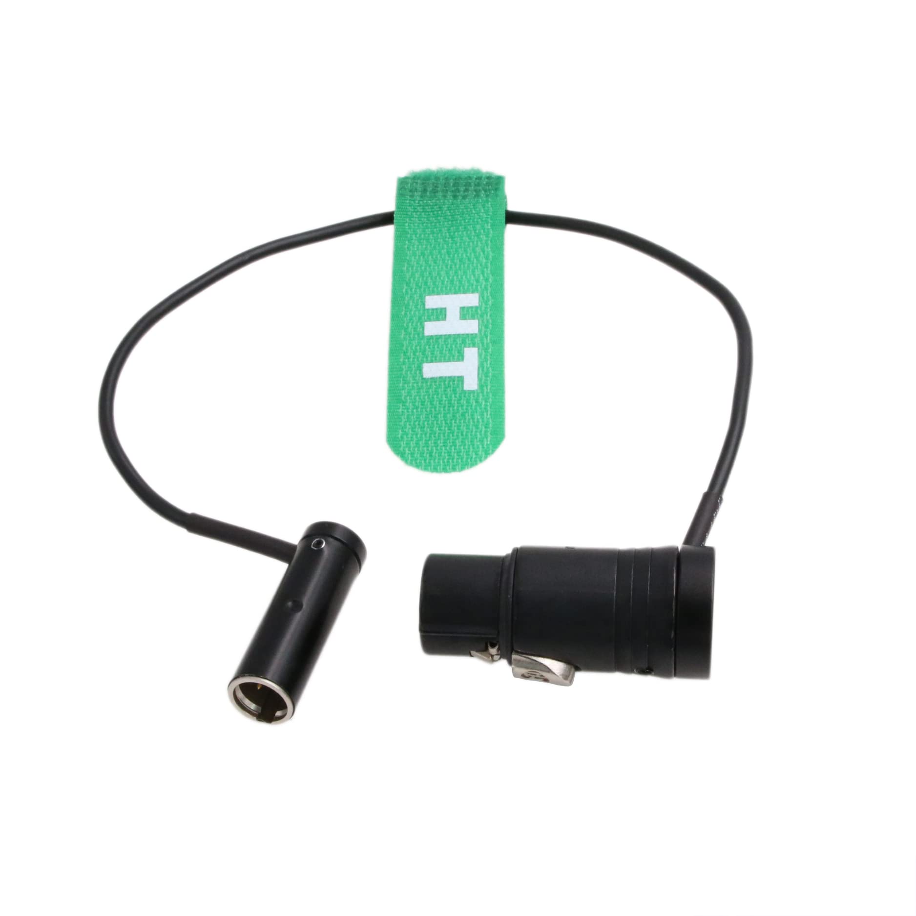 HangTon Audio Cable for Canon C70 Blackmagic BMPCC 4K 6K Pro Camera Video Assist Monitor Mini XLR TA3M to XLR 3 Pin 30cm