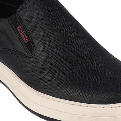 Image of Red Chief Slip On Non-Lace Up | Men's Formal Shoes for Office | Black | PU Sole | RC3846