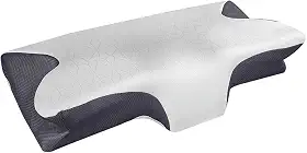 Travesseiro cervical ergonômico nasa comfort pillow ortopedic borboleta vitasono